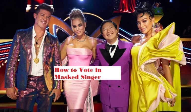 The Masked Singer 2024 Season 11 Vote Online Instructions how to Vote